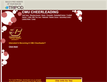Tablet Screenshot of cmucheer.tripod.com