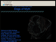 Tablet Screenshot of mythbulldogs.tripod.com