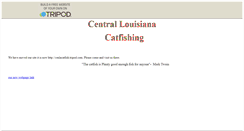 Desktop Screenshot of cenlacatfishing.tripod.com