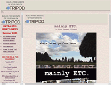 Tablet Screenshot of mainlyetc.tripod.com