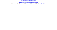 Desktop Screenshot of cosettepetcontest.tripod.com