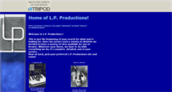 Desktop Screenshot of l.p.productions.tripod.com