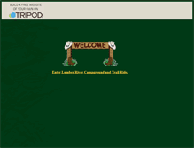 Tablet Screenshot of lumberrivercamping.tripod.com