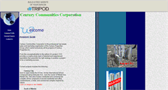 Desktop Screenshot of centurycommunities.tripod.com