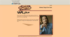 Desktop Screenshot of johnnydeppfanclub0.tripod.com