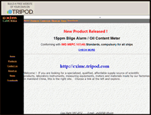 Tablet Screenshot of cximc.tripod.com