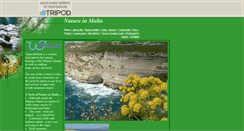 Desktop Screenshot of natureinmalta.tripod.com