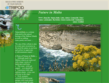 Tablet Screenshot of natureinmalta.tripod.com