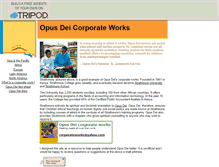 Tablet Screenshot of opusdeisites.tripod.com