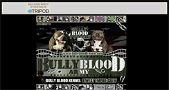Desktop Screenshot of bullybloodkennels.tripod.com