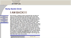 Desktop Screenshot of hackysackincircle.tripod.com