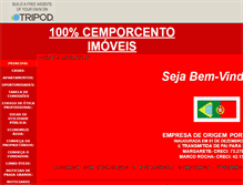 Tablet Screenshot of cemporcentoimoveis.tripod.com