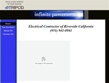Tablet Screenshot of infinite.power.tripod.com