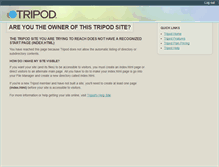 Tablet Screenshot of dcould.tripod.com