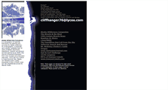 Desktop Screenshot of cliffhanger76.tripod.com