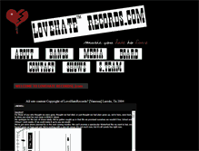 Tablet Screenshot of lovehaterecords.tripod.com