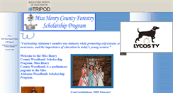 Desktop Screenshot of misshenrycoforestry.tripod.com