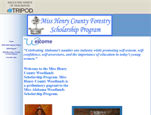 Tablet Screenshot of misshenrycoforestry.tripod.com