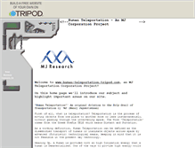 Tablet Screenshot of human-teleportation.tripod.com