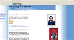 Desktop Screenshot of makingofabeliever.tripod.com