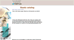 Desktop Screenshot of cjbeadz.tripod.com