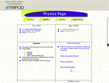 Tablet Screenshot of cgsphysics.tripod.com