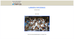 Desktop Screenshot of carolinavolleyball.tripod.com