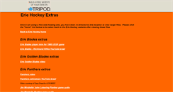 Desktop Screenshot of eriebladesx.tripod.com
