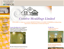 Tablet Screenshot of creativemouldings.tripod.com