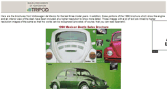 Desktop Screenshot of mexibeetle.tripod.com