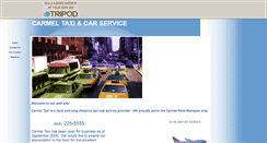 Desktop Screenshot of carmeltaxi.tripod.com