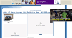 Desktop Screenshot of 2001bullitt.tripod.com