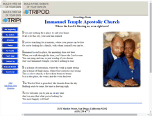 Tablet Screenshot of immanueltemple.tripod.com