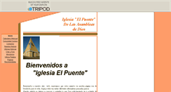 Desktop Screenshot of iglesiaelpuente.tripod.com