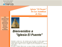 Tablet Screenshot of iglesiaelpuente.tripod.com