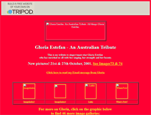 Tablet Screenshot of gloria-estefan-net.tripod.com