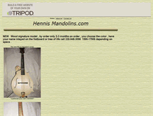 Tablet Screenshot of hennismandolins.tripod.com