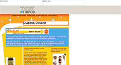 Desktop Screenshot of diabeticdessert.tripod.com