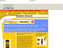 Tablet Screenshot of diabeticdessert.tripod.com