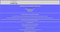 Desktop Screenshot of dolphinswimteam.tripod.com