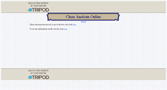 Desktop Screenshot of chessauction.tripod.com