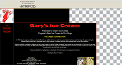 Desktop Screenshot of garysicecream.tripod.com