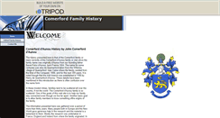 Desktop Screenshot of comerford1.tripod.com
