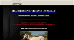 Desktop Screenshot of hp-horses.tripod.com