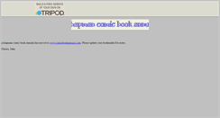 Desktop Screenshot of comicbookannuals.tripod.com