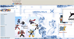 Desktop Screenshot of megaman-forever.tripod.com