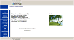 Desktop Screenshot of cinema-malayalam.tripod.com