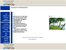 Tablet Screenshot of cinema-malayalam.tripod.com