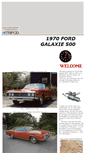 Mobile Screenshot of fordgalaxie5000.tripod.com