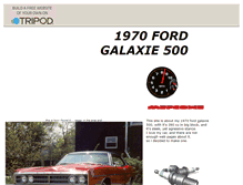 Tablet Screenshot of fordgalaxie5000.tripod.com
